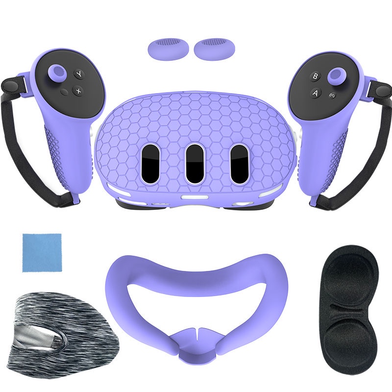 Bảo Vệ set 7 Vỏ Bọc Ống Kính Chống Rò Rỉ Thay Thế Cho meta quest 3