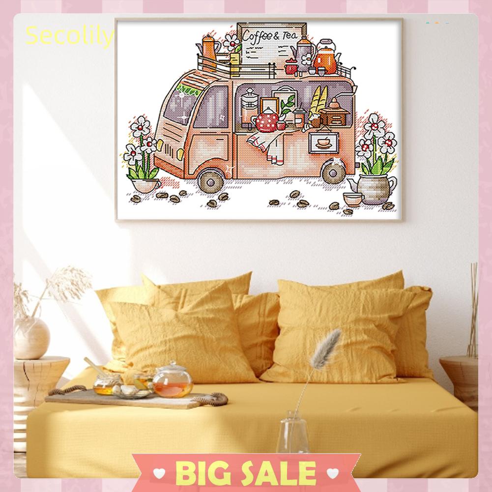 Bộ Tranh Thêu Chữ Thập 14ct Bằng cotton Thân Thiện Với Môi Trường