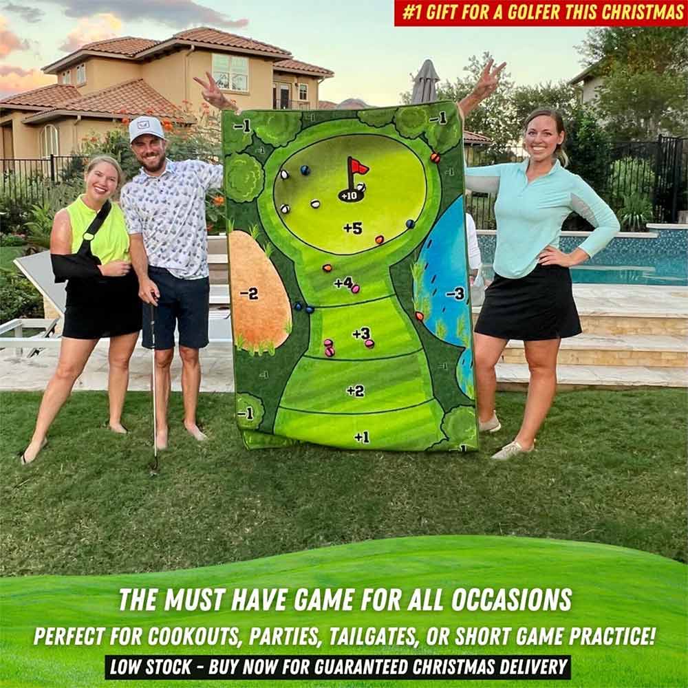 Battle Royale Golf Game, Putting Green Golf Putting Indoor Set Golf Training Aid Equipment, Golf Training Mat, Golf Hitting Mats, Mini Golf