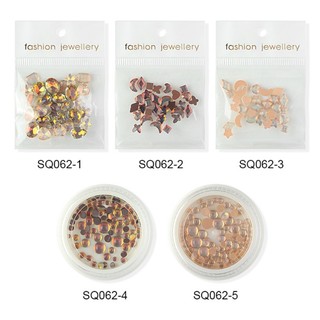 Set 30 Hạt Đá Pha Lê Trang Trí Móng Tay 3d Nghệ Thuật