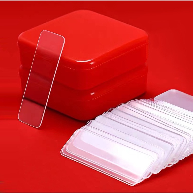 Hộp 60 Miếng Dán 2 Mặt Trong Suốt Siêu Dính Treo Đồ Trang Trí