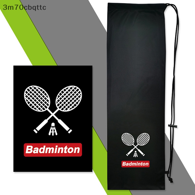 # New # cầu lông vợt Bìa Túi mềm lưu trữ túi trường hợp dây rút Túi xách tay Tennis Vợt bảo vệ.