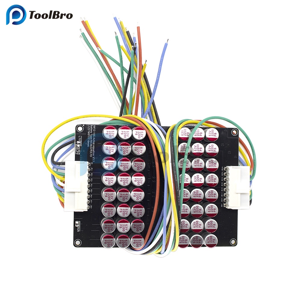 Bộ Cân Bằng Pin lithium 12-16s 5.5a bms ncm lfp li-ion lifepo4 lto Cho Xe Đạp Điện