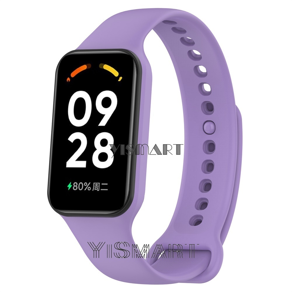 Silicone Dây Đeo Thay Thế Bằng Silicon Cho redmi band 2 xiaomi mi band 8 active
