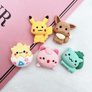 Hoạt Hình Phụ Kiện Trang Trí Giày Họa Tiết pokemon jibbitz crocs pikachu Bulbasaurjibitz Rocks