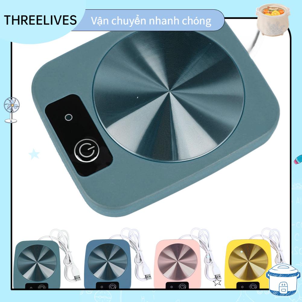 EasyHome Máy hâm nóng cà phê Nhiệt độ không đổi thông minh sưởi cốc cầm tay chạy bằng USB cho văn phòng du lịch tại nhà