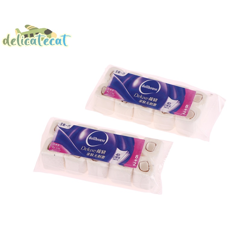 1 Cuộn Khăn Giấy Mini Tỉ Lệ 1: 12 Trang Trí Nhà Búp Bê