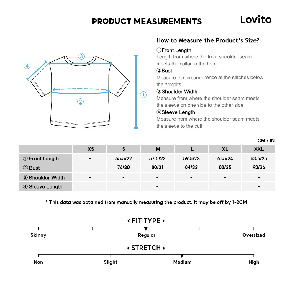 Áo thun Lovito thể thao màu trơn cơ bản cho nữ LNA27216