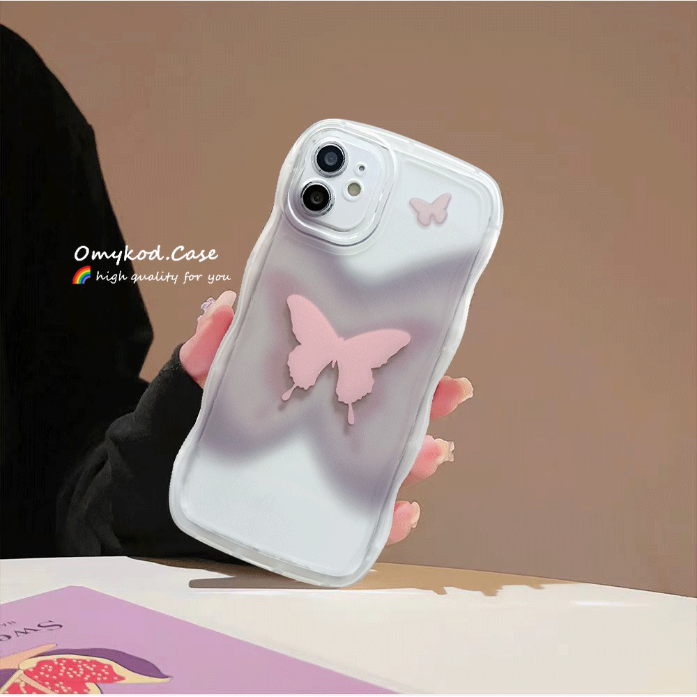 Bao Da Điện Thoại Chống Sốc Chống Rơi Họa Tiết Bướm Cho samsung s22 s21 s20 plus ultra s20 s21 fe note 20 plus Ốp