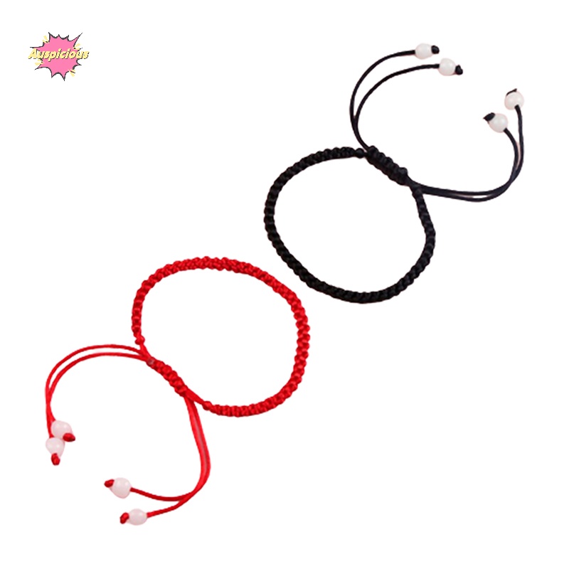 Vòng Tay Bùa May Mắn Dây Đỏ Dân Tộc Bảo Vệ Sự May Mắn Cho Thành Công