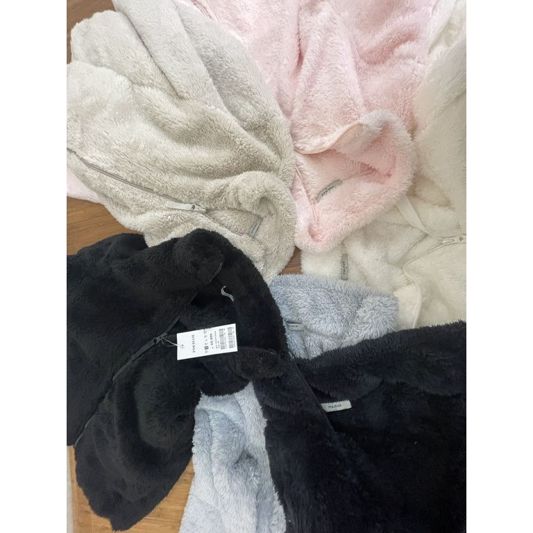 Áo khoác lông cừu P0lham xuất Hàn unisex