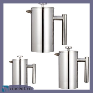Ấm Pha Trà / Cà Phê Kiểu Pháp Bằng Thủy Tinh
