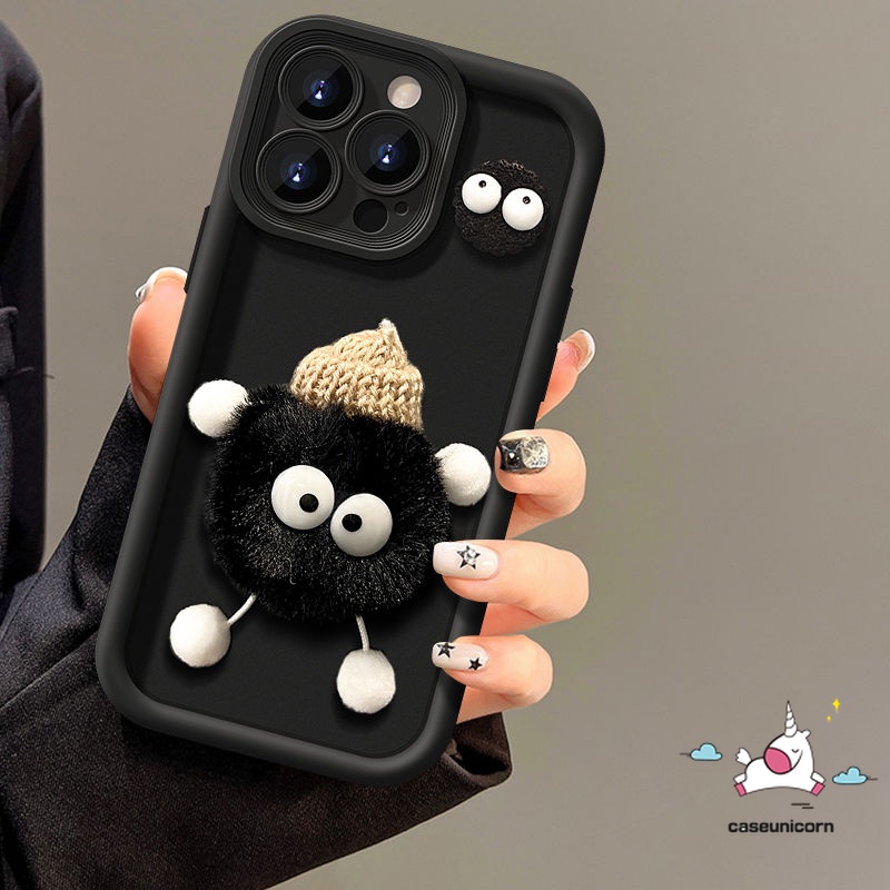 Hoạt Hình Ốp Điện Thoại Gắn Búp Bê 3d Cho iphone 7plus 11 15 14 12 13 pro max 7 8 15 6s 6 plus xr xs max x se 2020