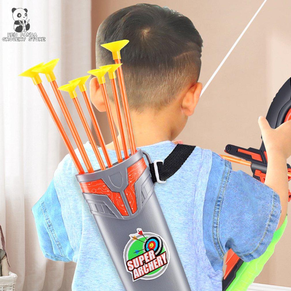 . Bow And Arrow Set For Kids Archery Toy Set LED Light Up Children Shooting Set