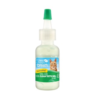  Gel vệ sinh răng miệng thơm miệng giảm cao răng cho mèo Tropiclean - Dùng thử 14.8ml