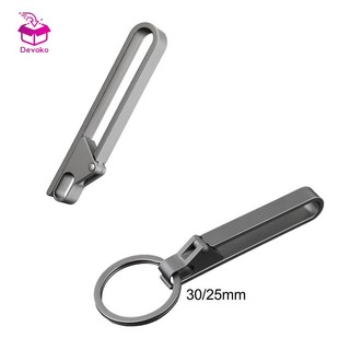 Móc Kẹp Thắt Lưng Tháo Lắp Nhanh Bằng Hợp Kim Titan Cho Quần Ví