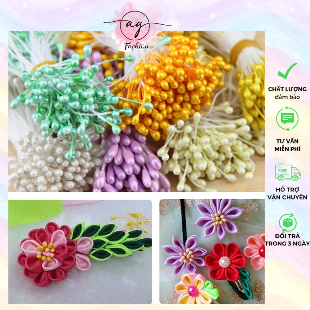 Túi 150 nhị hoa giả dùng để trang trí bánh/ tiệc cưới/ nhà cửa AG.FASHION