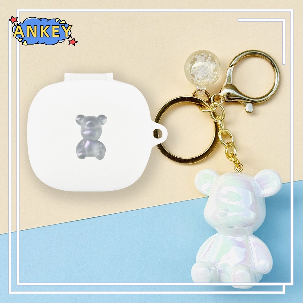 For Anker Soundcore P3 R50i P20i P25i Earphone Silicone Case Blue Star Moon Earbuds Soft Protective Headphone Cover Headset Skin with Doll
