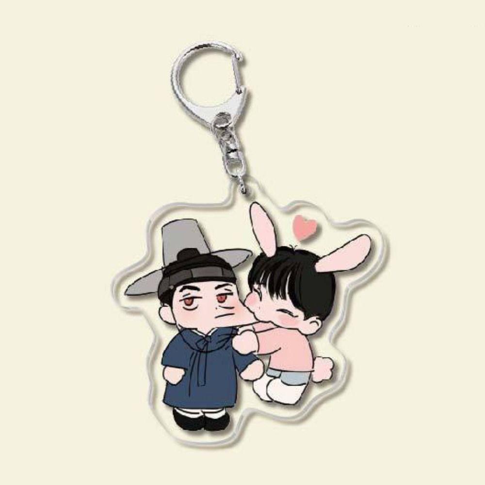 Mmluck Móc Khóa acrylic Hình Nhân Vật Hoạt Hình anime bl Mangaa Hàn Quốc bl Phụ Kiện Túi Xách