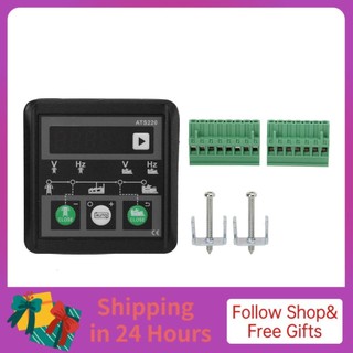 Iuxishop Phím điều khiển bảng điều khiển máy phát điện Điều khiển dễ dàng cài đặt Mô-đun máy phát điện