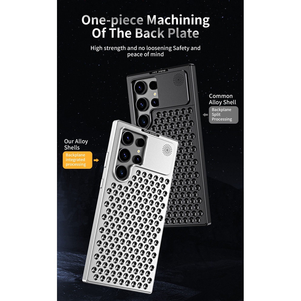 Khóa Tản Nhiệt Cho samsung galaxy s22 s23 ultra