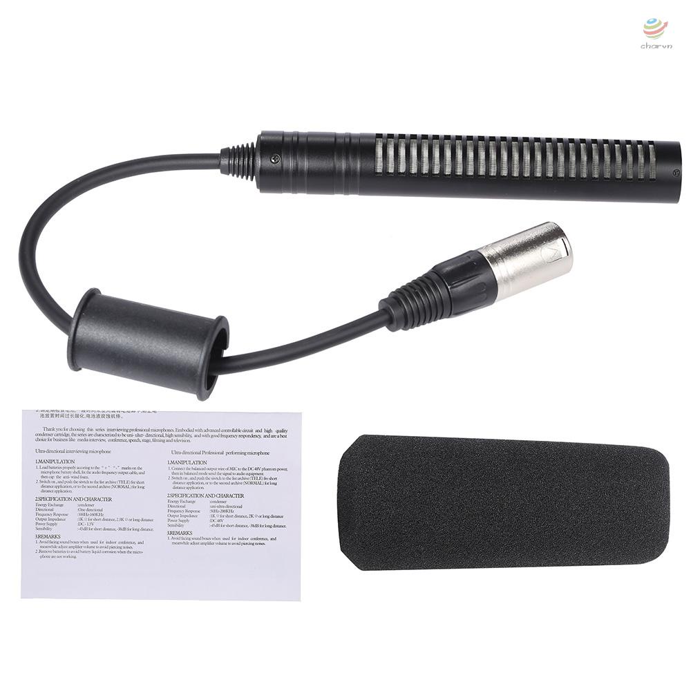 Mic Thu Âm Đa Hướng Cho Máy Quay Phim sony panosonic