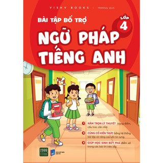Sách Bài tập bổ trợ ngữ pháp Tiếng Anh lớp 4 1980books