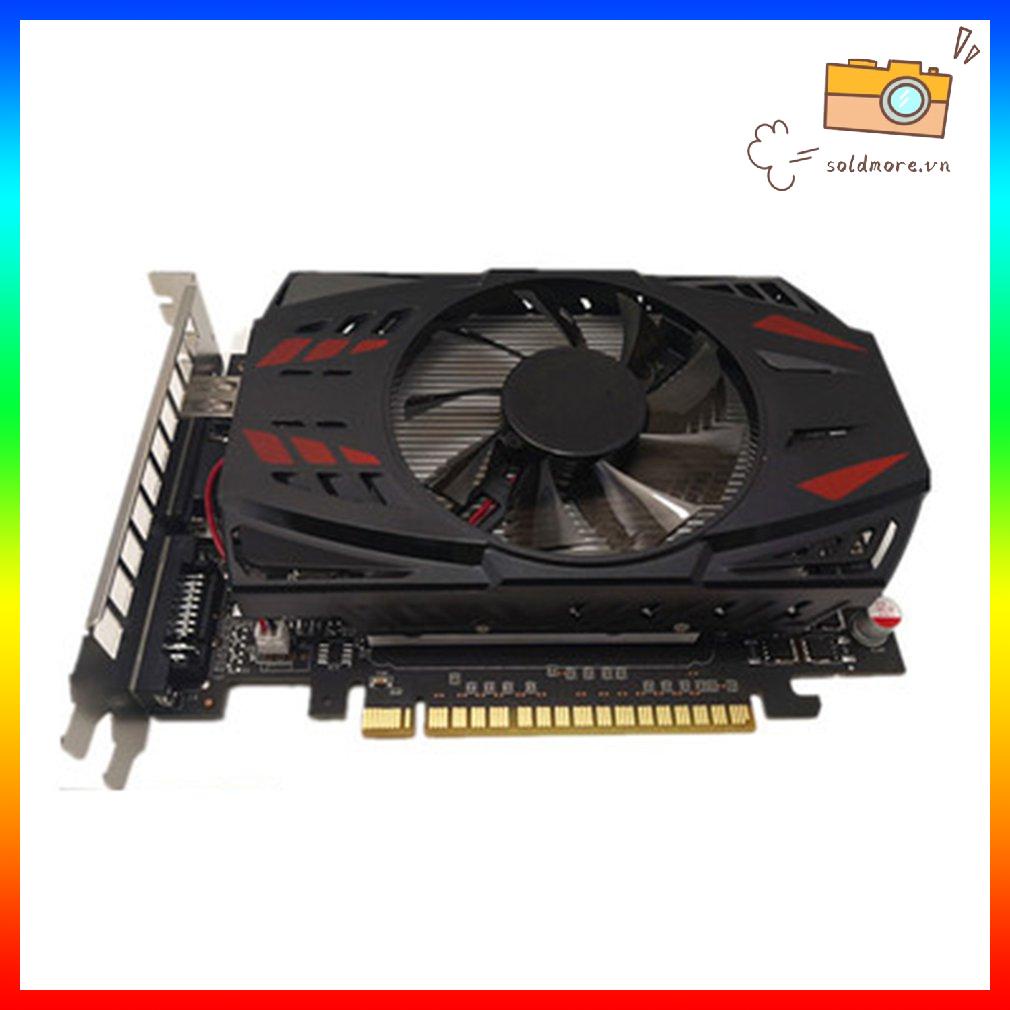 Card đồ họa GTX1050Ti Quạt đơn Máy tính văn phòng Card đồ họa 970