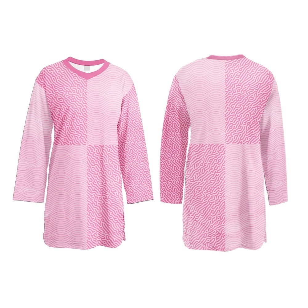 Axellent pastel muslimah Áo Thun Màu Hồng Nhạt Thăng Hoa Áo Thun unisex