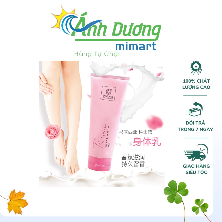 Kem Dưỡng thể hương nước hoa Designer Collection Rseries Hand & Body Lotion (AD)