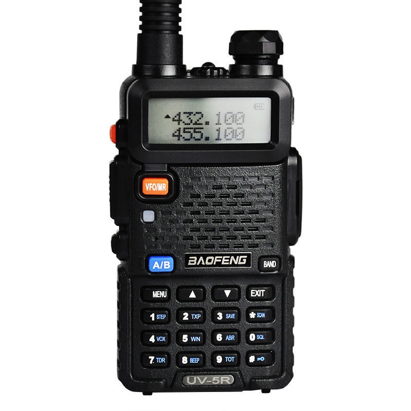 Bộ Đàm Baofeng UV-5R Có Lcd 2 Băng Tần VHF và UHF Cao Cấp Cực Chất Khoảng Cách 3-5km