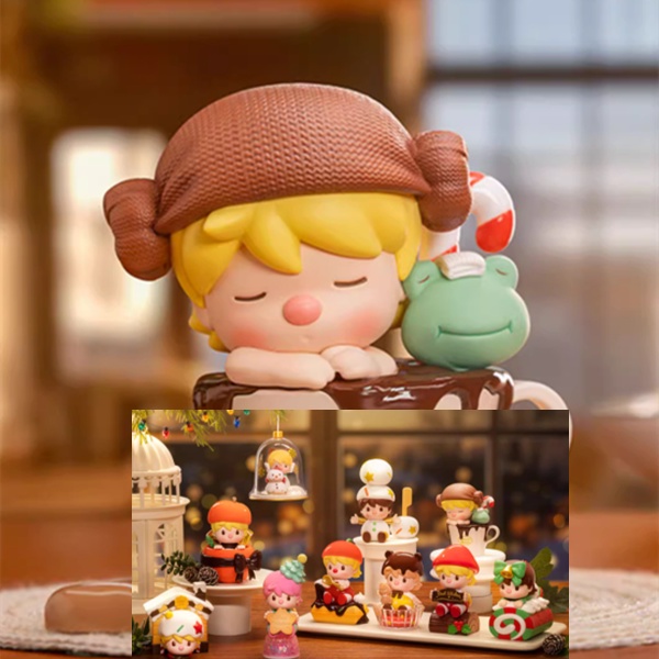 ★Đồ Chơi hgtoys hgtoys★   Búp Bê popmart Ngọt Ngào Thời Gian Đông Lạnh Hộp Tráng Miệng Trang Trí Quà Tặng