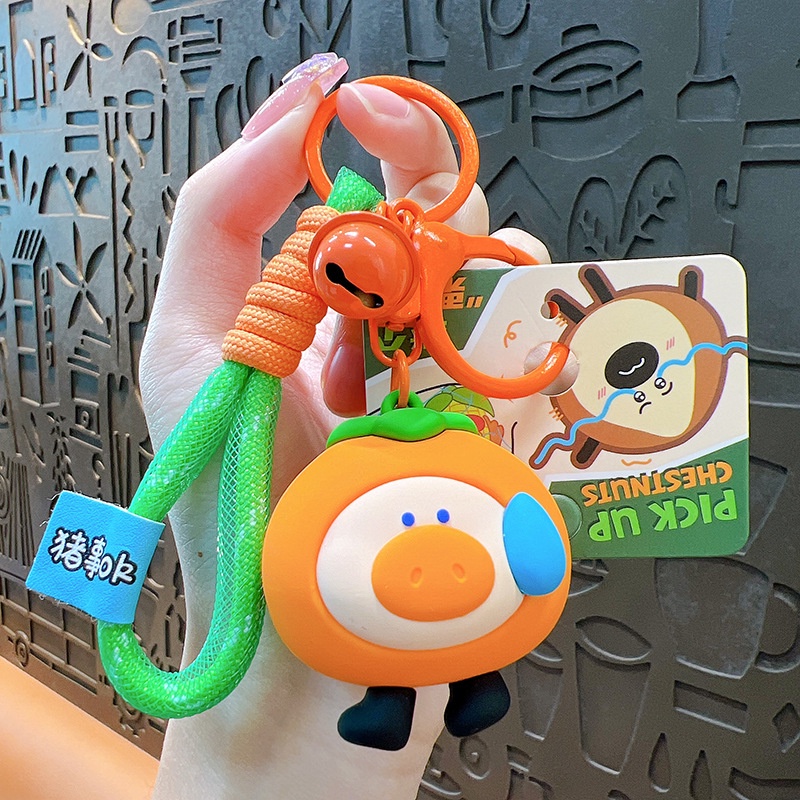 Móc Khóa Hình Búp Bê Hoạt Hình Sáng Tạo