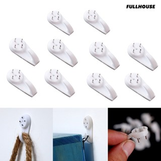 ☼set 10 móc treo đồ mini gắn tường tháo gỡ dễ dàng