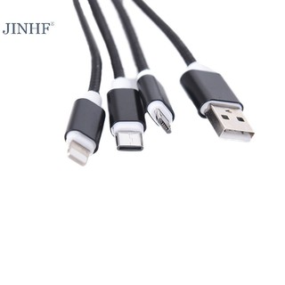 Cáp Sạc 3 Trong 1 type c micro usb Cho iphone android