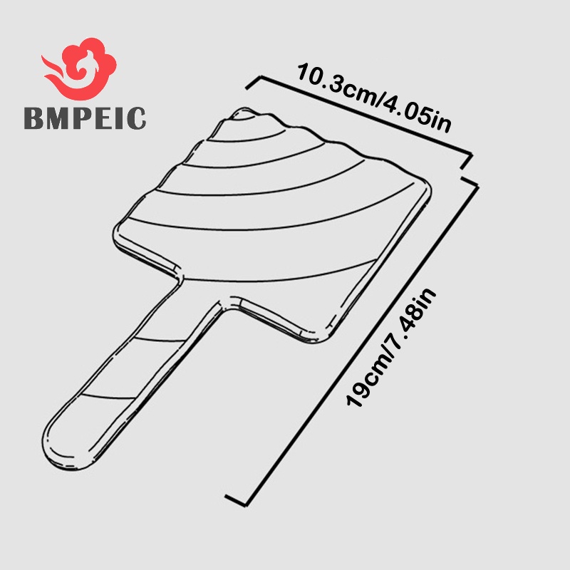 Gương Trang Điểm Cầm Tay Hình Vuông Nhỏ Gọn Thương Hiệu bmpeic Mới