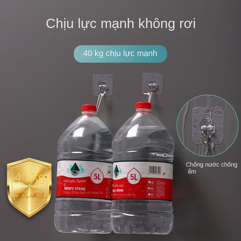 Móc Nhựa Trong Suốt Không Để Lại Dấu Vết Không Để Lại Dấu Vết Sáng Tạo Cho Nhà Bếp Nhà Tắm