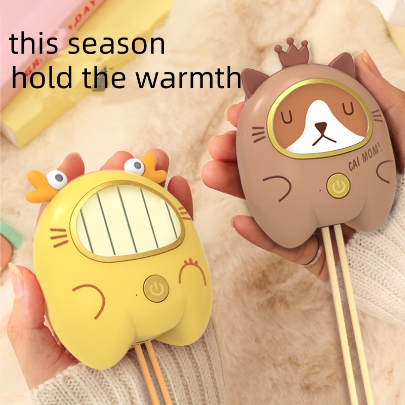 JIASHI Hoạt Hình Máy Sưởi Ấm Tay Chống Cháy Nổ Sạc usb Tiện Dụng