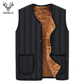 Áo Khoác vest Dày Dặn Với Vải Nhung Ấm Áp Và Thanh Lịch Cho Nam