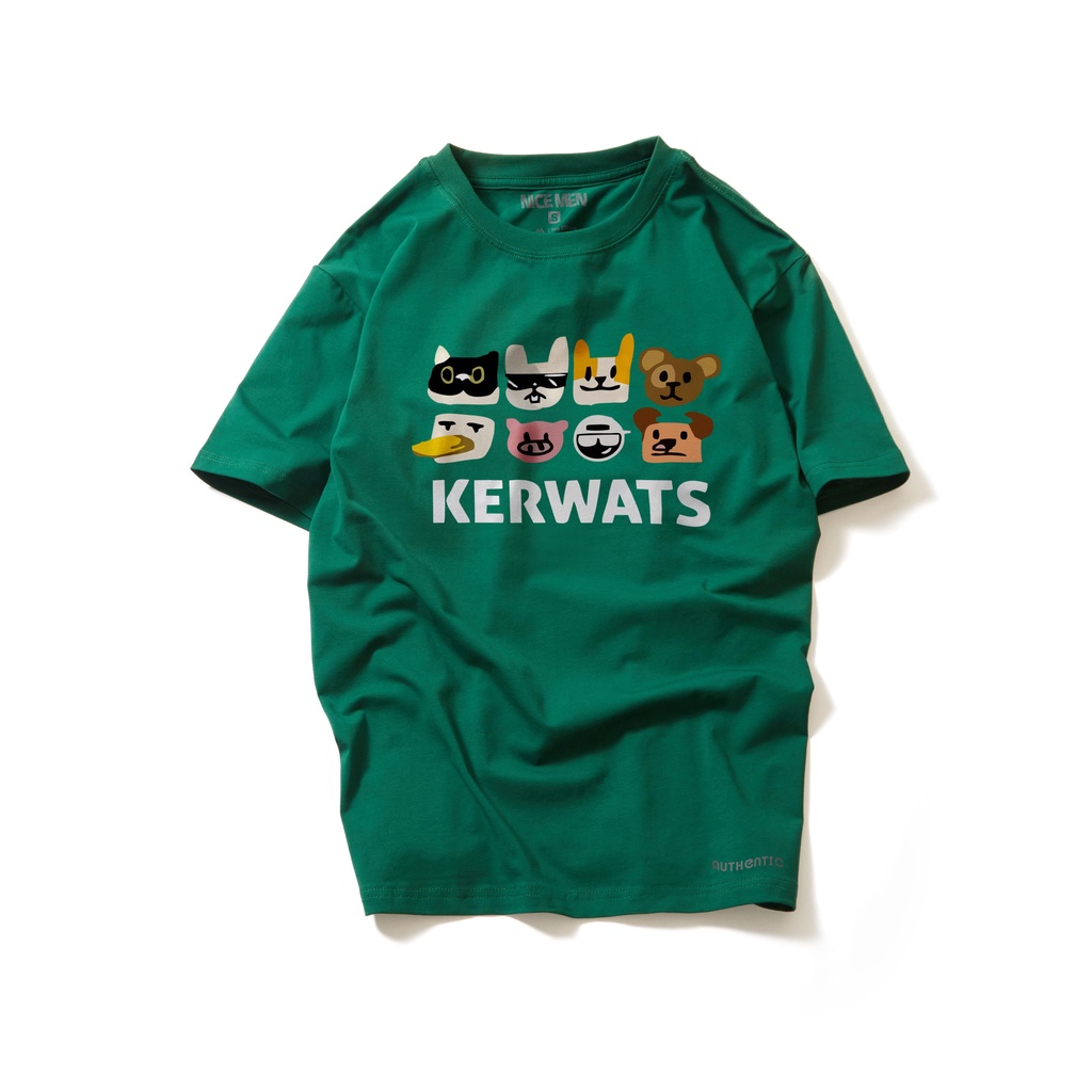 Áo thun nam cổ tròn đẹp ngắn tay chất vải cotton cao cấp, dễ phối size đến 95kg NICEMEN ATKERWATS