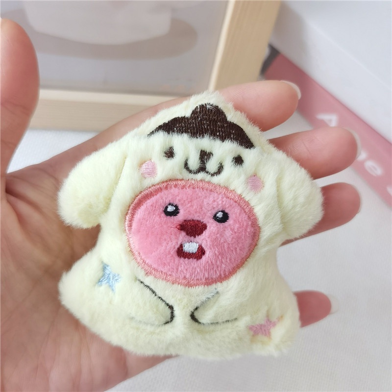 Sanrio Móc Khóa Hình Thú Nhồi Bông Đáng Yêu