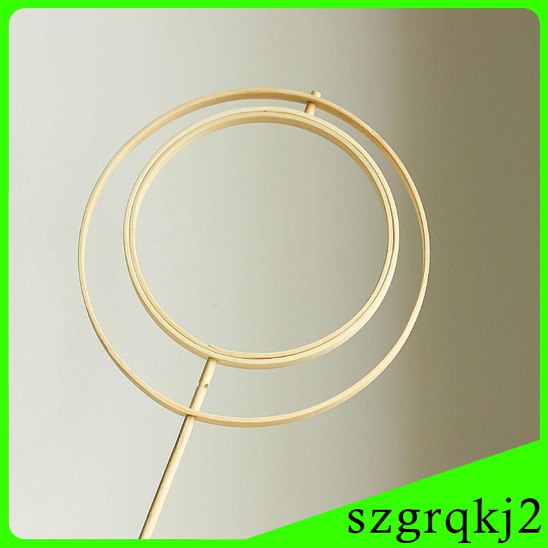 Quạt Cầm Tay Khung Tròn Phong Cách Trung Hoa Cổ Điển