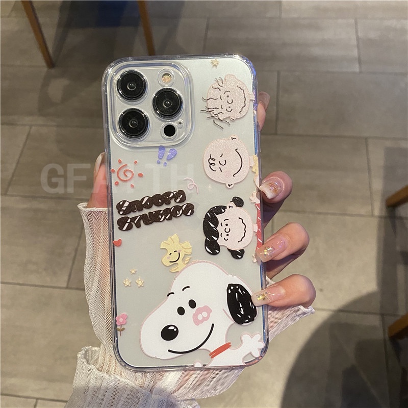 Ốp Điện Thoại Silicon Hình Chú Chó snoopy Cho oppo a79 a18 a38 a58 a78 a98 5g 4g a17 a17k a77s a79 oppoa78 oppoa38