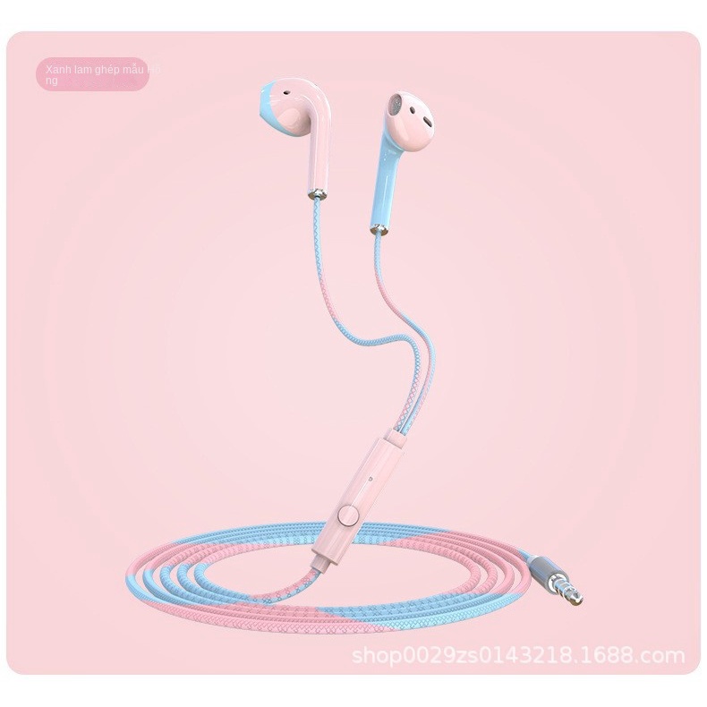 Tai Nghe Chơi game macaron u24 Có Dây Âm Trầm Nặng Và Thấp Thông Dụng Cho iphone / android