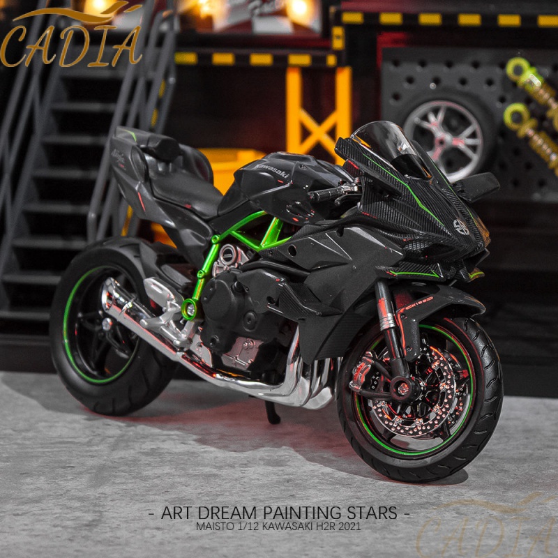 Mô Hình Xe Mô Tô kawasaki h2r Bằng Hợp Kim Cho Bé Trai