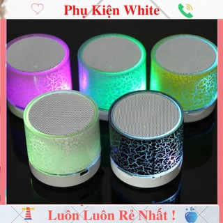 Loa bluetooth mini đèn led nhấp nháy - đủ màu - hỗ trợ usb/fm/thẻ nhớ tf/bluetooth