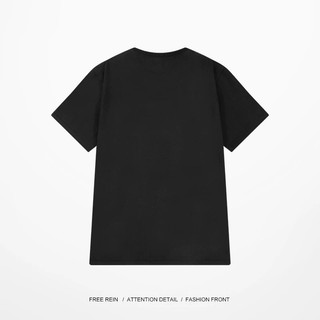 Áo thun nữ form rộng Guguno cotton cổ tròn in basic