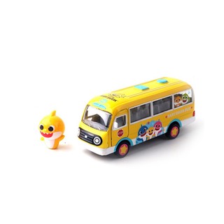 [Mica] Baby Shark Kindergarten Metal Pullback Bus