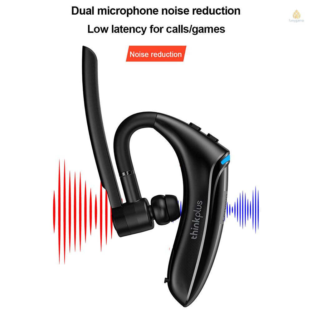 Tai Nghe Đơn Không Dây Bluetooth 5.0 hifi Chống Ồn Chất Lượng Cao Cho lenovo thinkplus bh4 bt