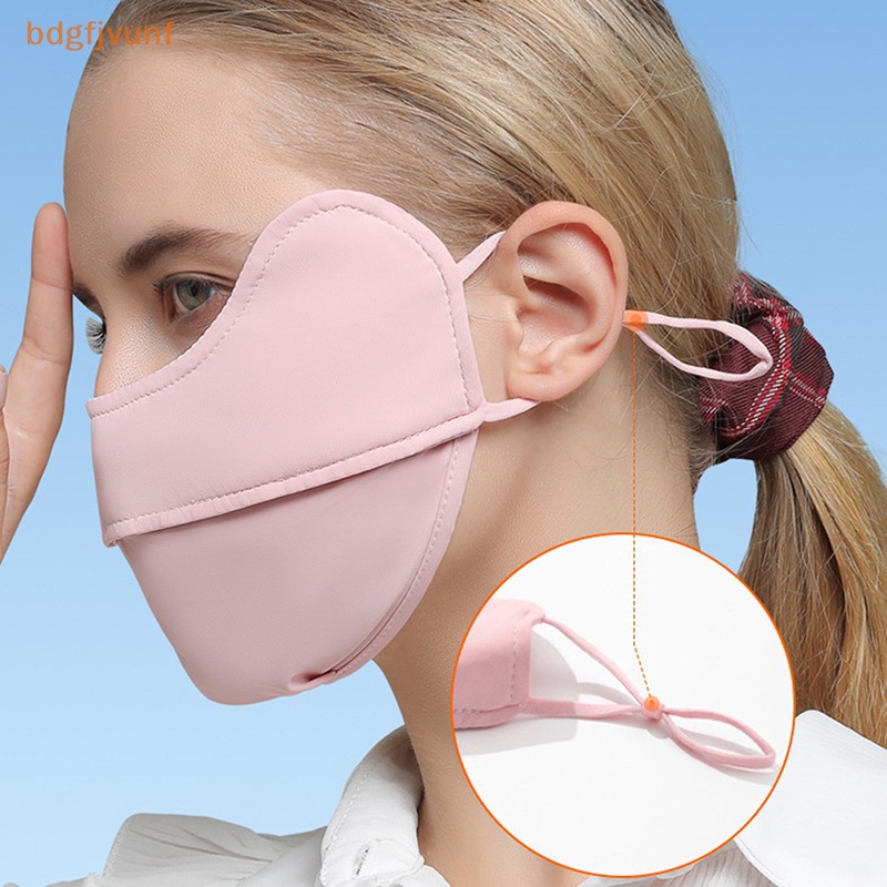 Bdgf Khăn Che Mặt Bằng Lụa Lạnh Thoáng Khí Chống Tia uv Dùng Ngoài Trời